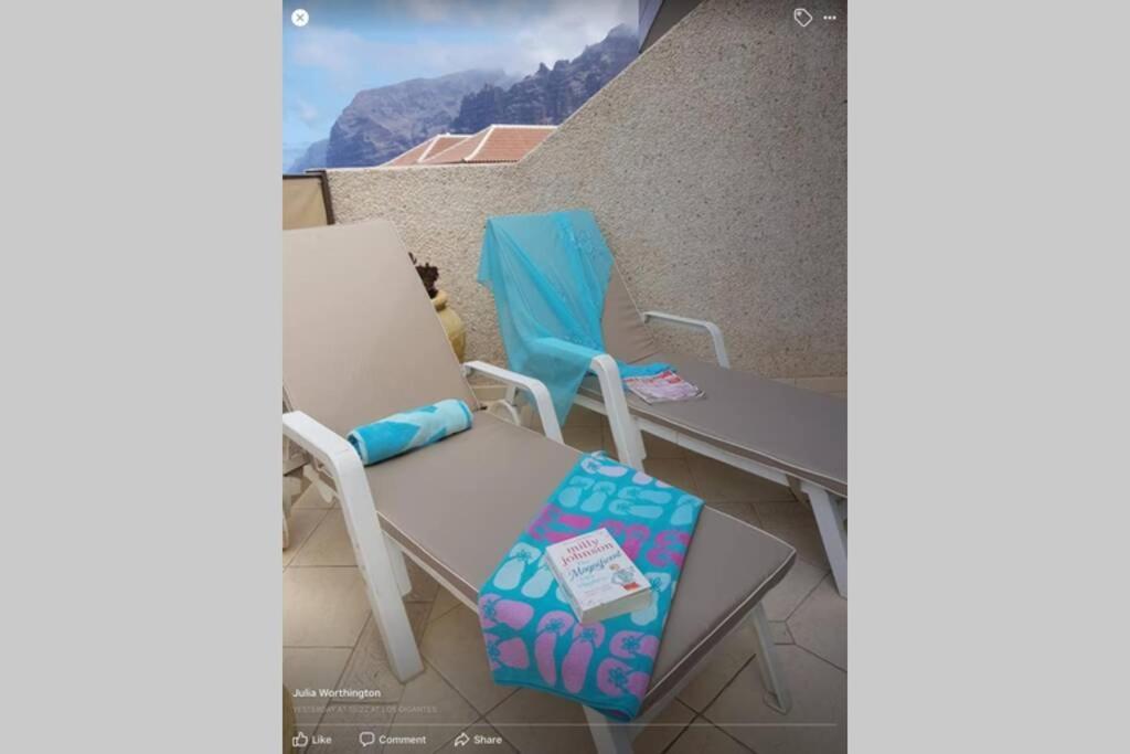 Casa Amber, Los Gigantes, Simply Stunning Apartment Acantilado de los Gigantes ภายนอก รูปภาพ